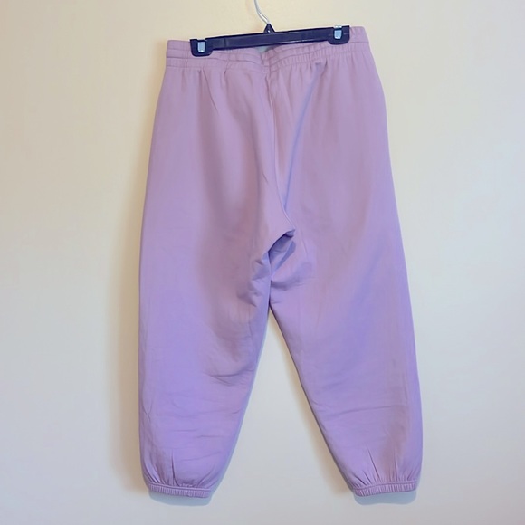 M Sweatpants Women HighStacked Waist Fleece Joggers 2Pockets Yoga WorkoutRunning - Picture 11 of 14